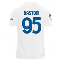 Inter Milan Alessandro Bastoni #95 Udebanetrøje 2023-24 Kortærmet